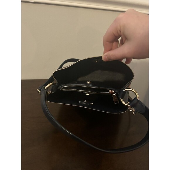 Coach Small Town Bucket Bag With Dreamy Land Floral Print Midnight Navy - Picture 7 of 7